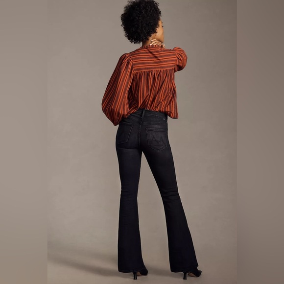 MOTHER The Weekender High-Rise Flare Jeans Size 31 NWT - Picture 5 of 15